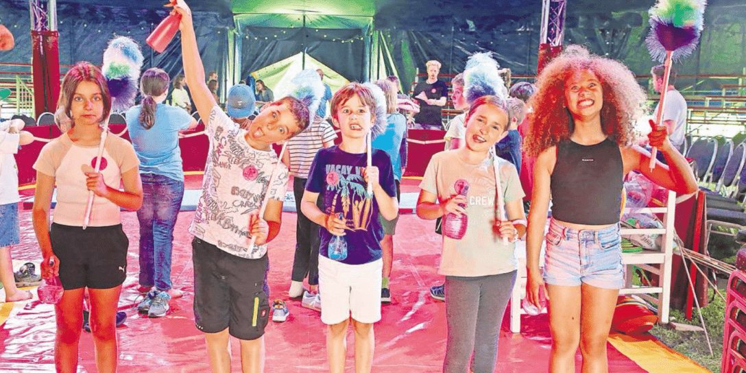 Mitmach-Zirkus „Showkolade“: Kinder werden zu Artisten