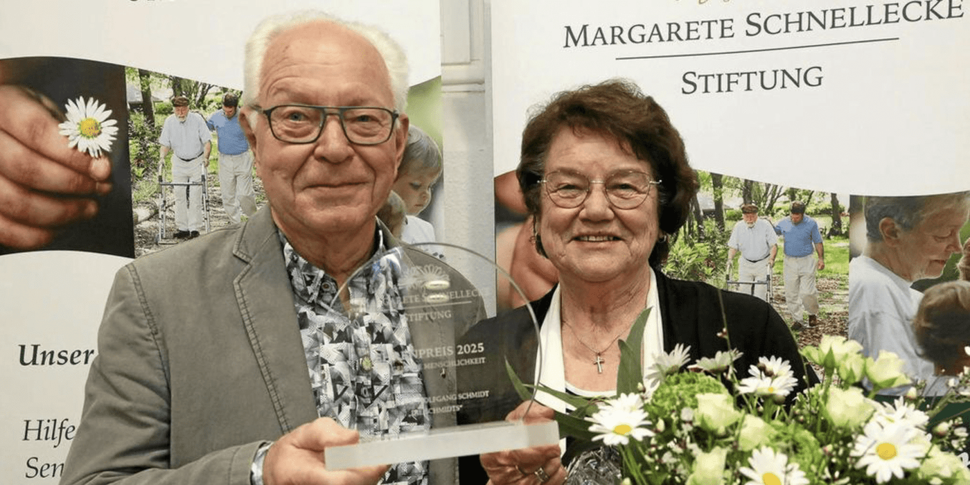Schnellecke-Stiftung verleiht Ehrenpreis an Wolfsburgs „Engel der Obdachlosen“
