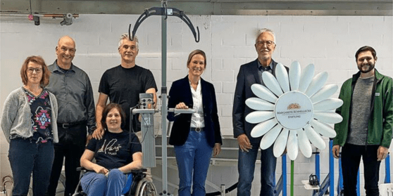 Freude über neuen Lifter 